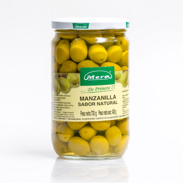 OLIVES MANZANILLA  220 gr